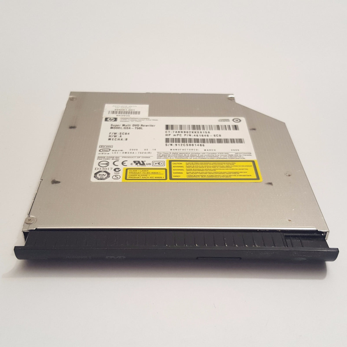 HP EliteBook 8530w SATA DVD Laufwerk Super Multi DVD Rewriter GSA T50L