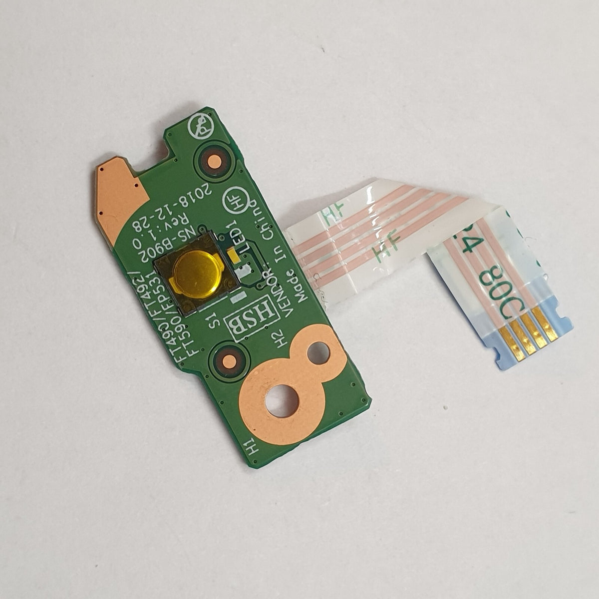 Lenovo ThinkPad T490 Powerbutton Einschaltknopf Power Button Board