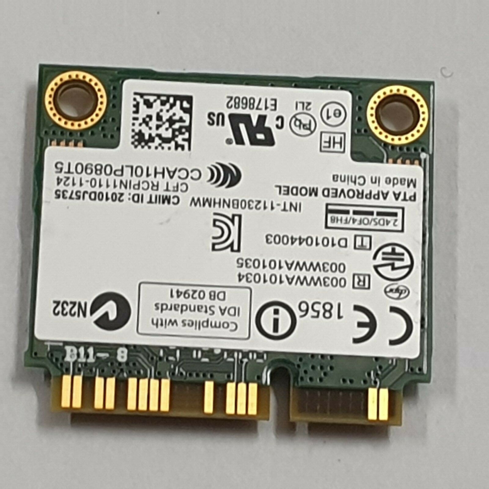 Fujitsu Lifebook AH531 WLAN Karte Wifi Intel Centrino Wireless N 1030 WLAN Karte – Bild 2
