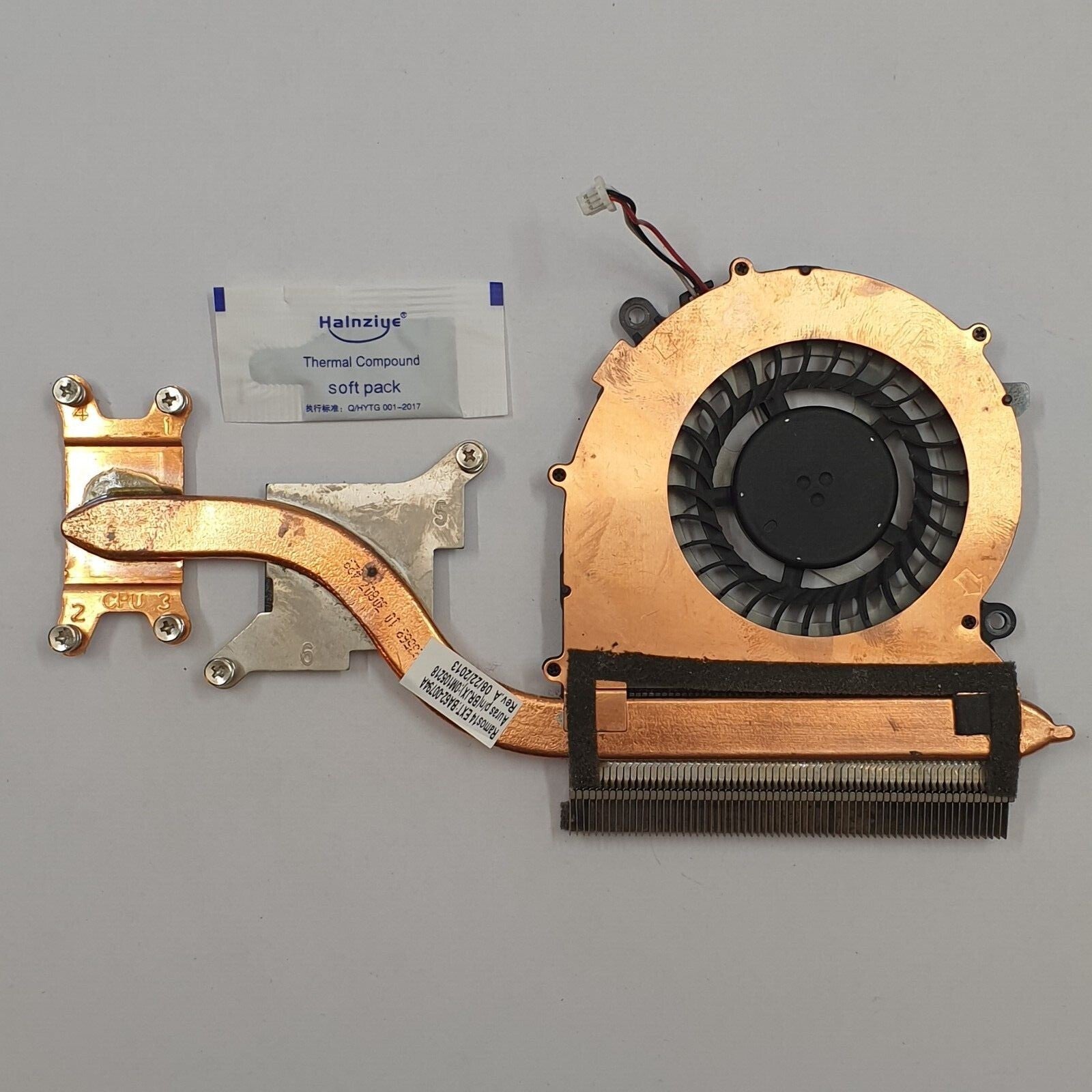 Samsung R470 NP470R5E Kühler Lüfter Heatsink Fan mit Wärmeleitpaste