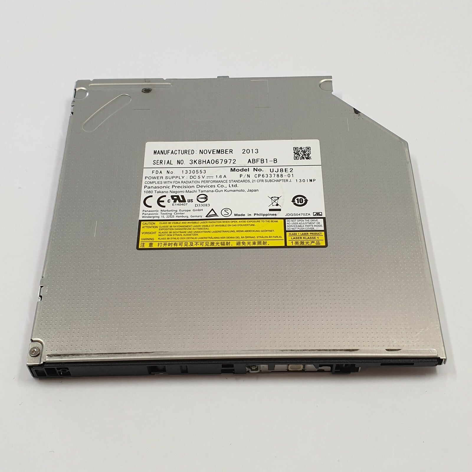 Fujitsu LifeBook A544 DVD Laufwerk OHNE Brenner CD DVD RW Drive