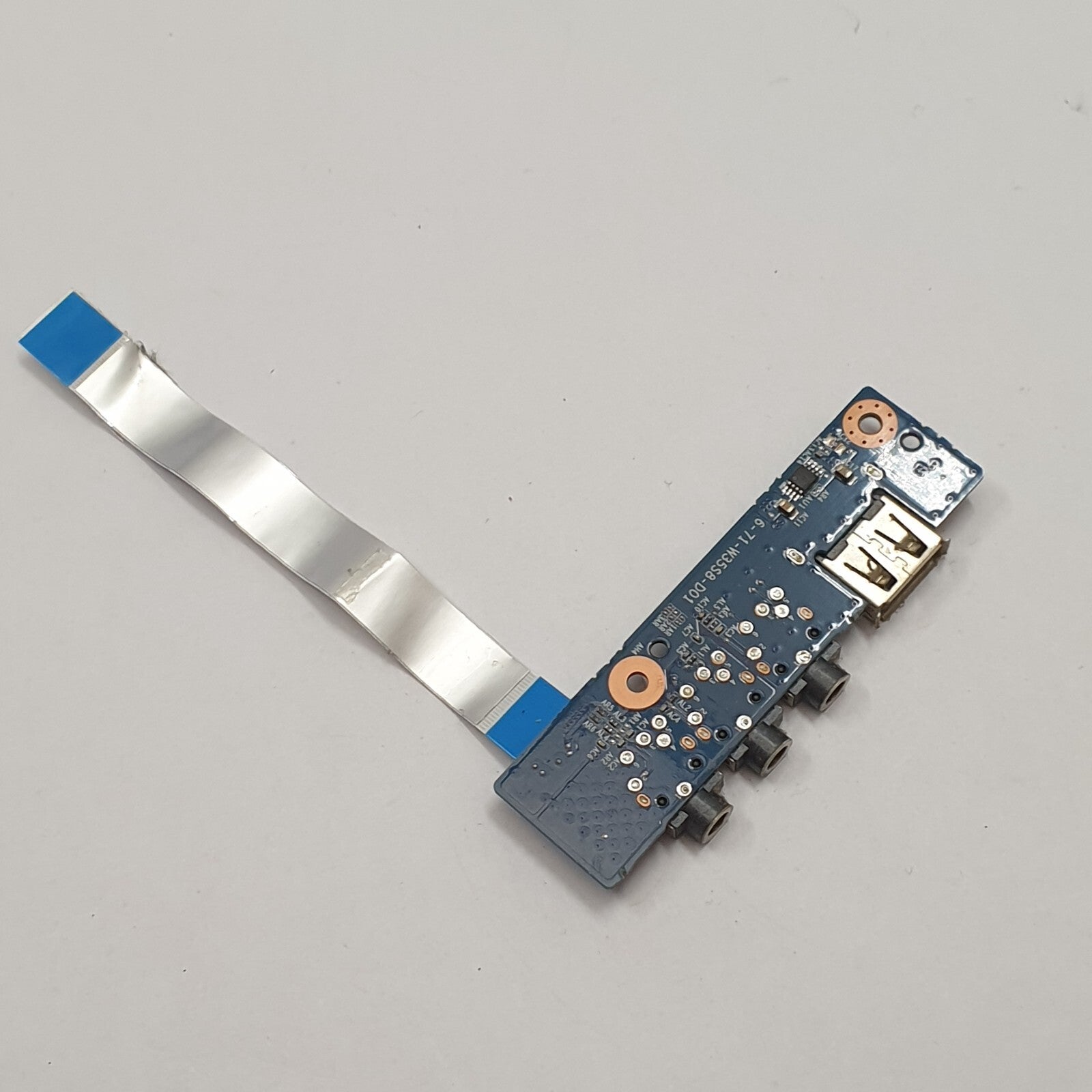 Clevo W355ST USB Audio Board Platine mit Flachbandkabel – Bild 2