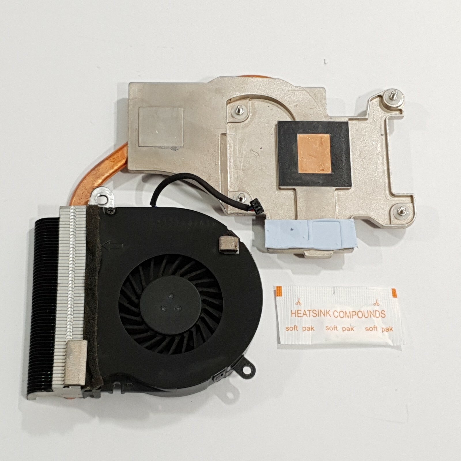 HP ProBook 6545b CPU Kühler Lüfter Heatsink Fan inkl Wärmeleitpaste – Bild 2