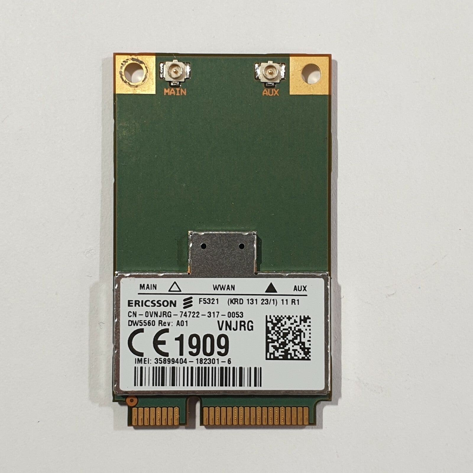 Dell Latitude E6230 WWAN Karte 3G Ericsson F5321 DW5560 Mobilfunk Modul