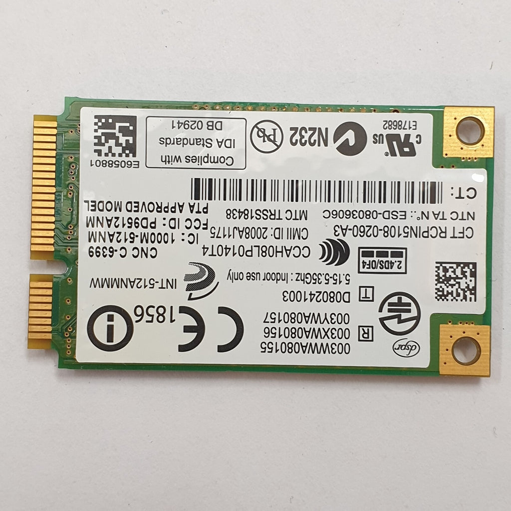 Clevo W76T WLAN Karte Wifi Card Intel WiFi Link 5100 WLAN Karte Wireless Network – Bild 2