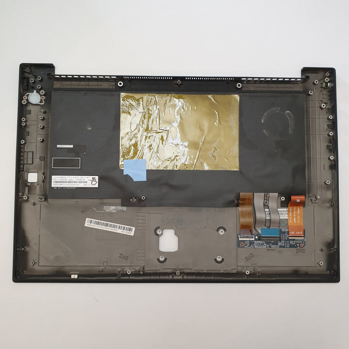 Lenovo ThinkPad X1 Extreme Gen 3 Handauflage Tastatur Französisch AZERTY