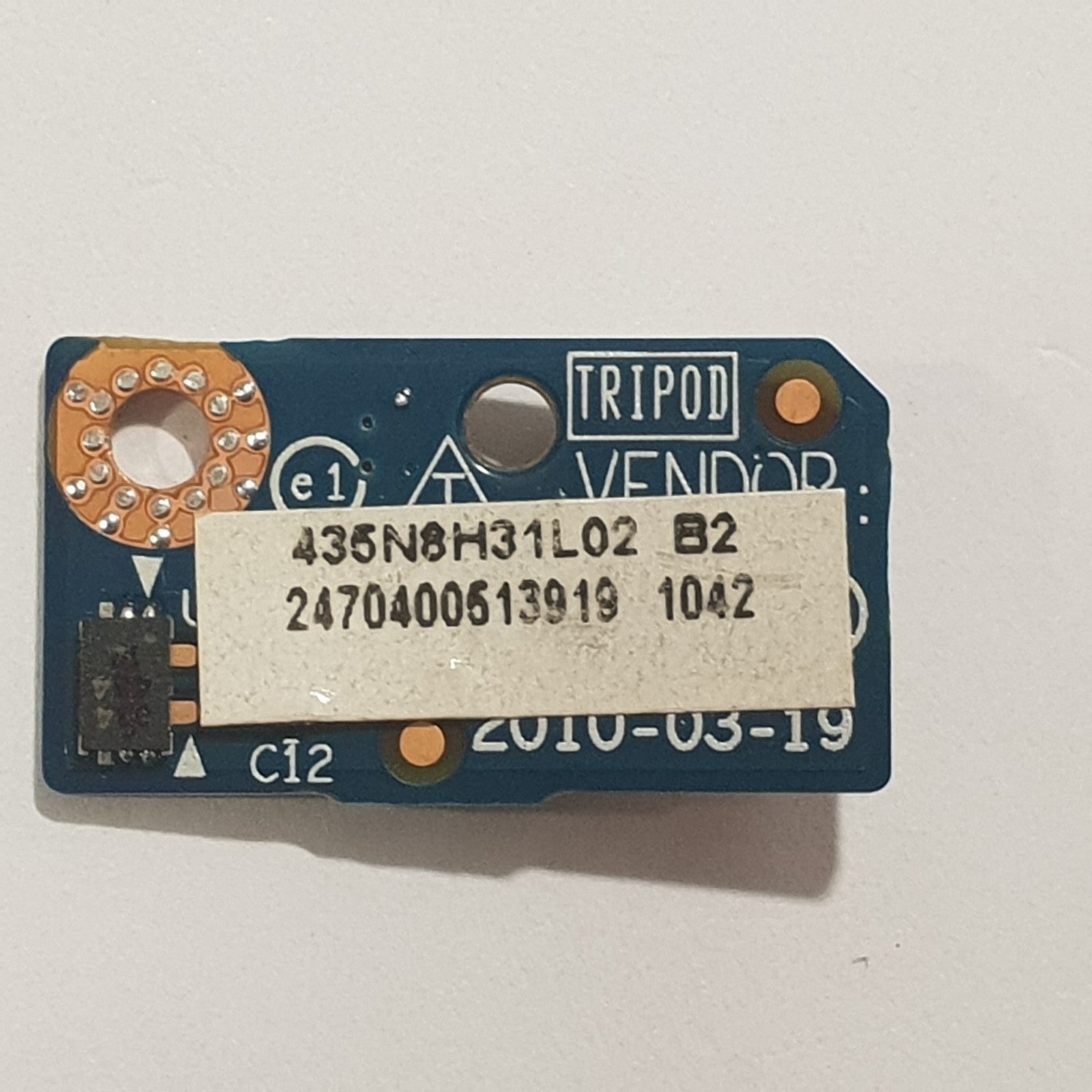 Dell Latitude E4310 UL Indicator LED Status Board Platine – Bild 2