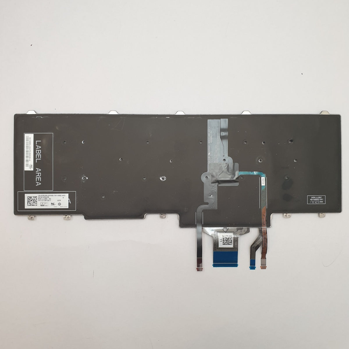 Dell Precision 7520 Original Tastatur Deutsch QWERTZ Keyboard Backlit