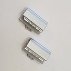 HP Probook 650 G4 Display Scharnier Abdeckung Hinge Cover Set Silber