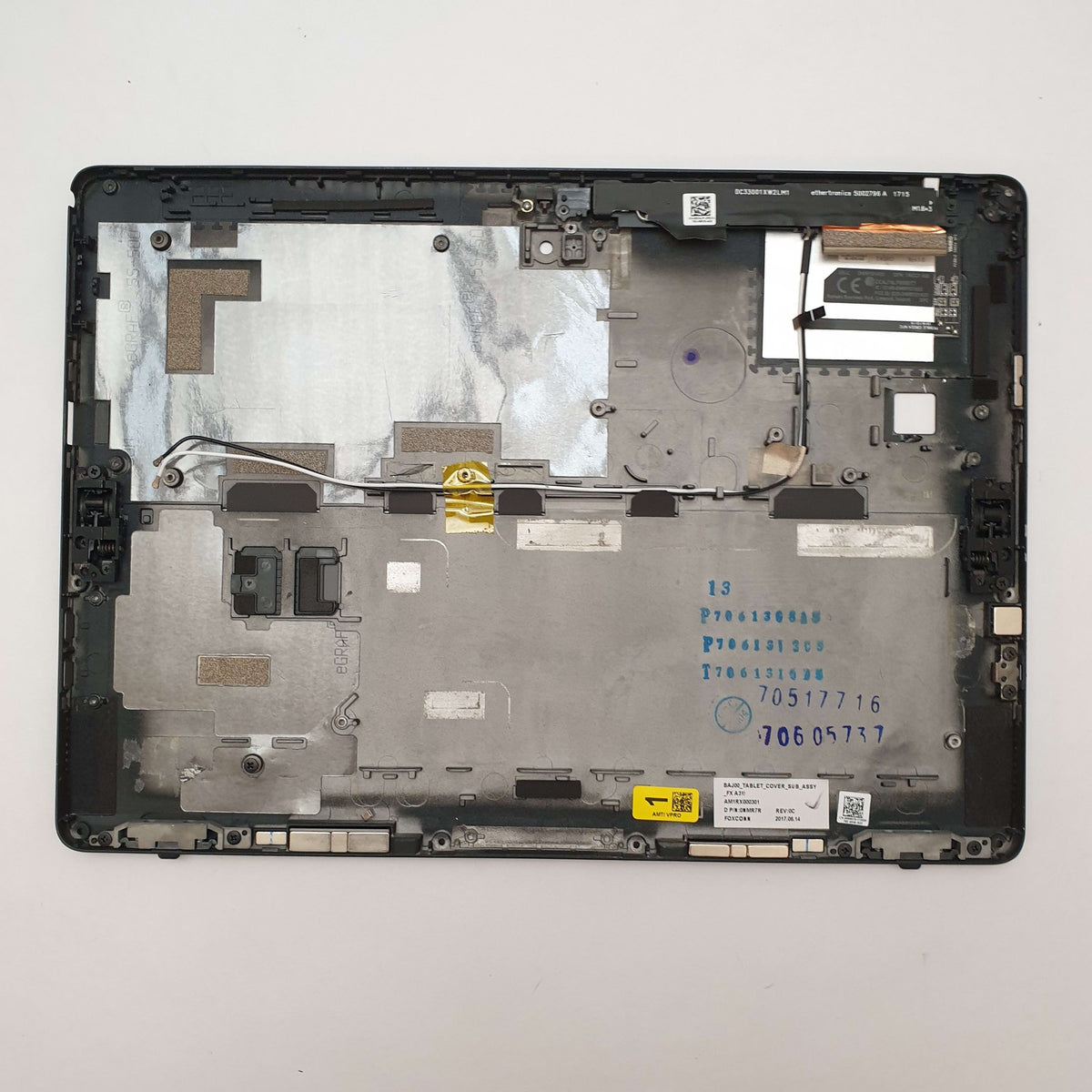Dell Latitude 5285 Tablet Gehäuse Unterschale Unterteil Rückseite Back Cover