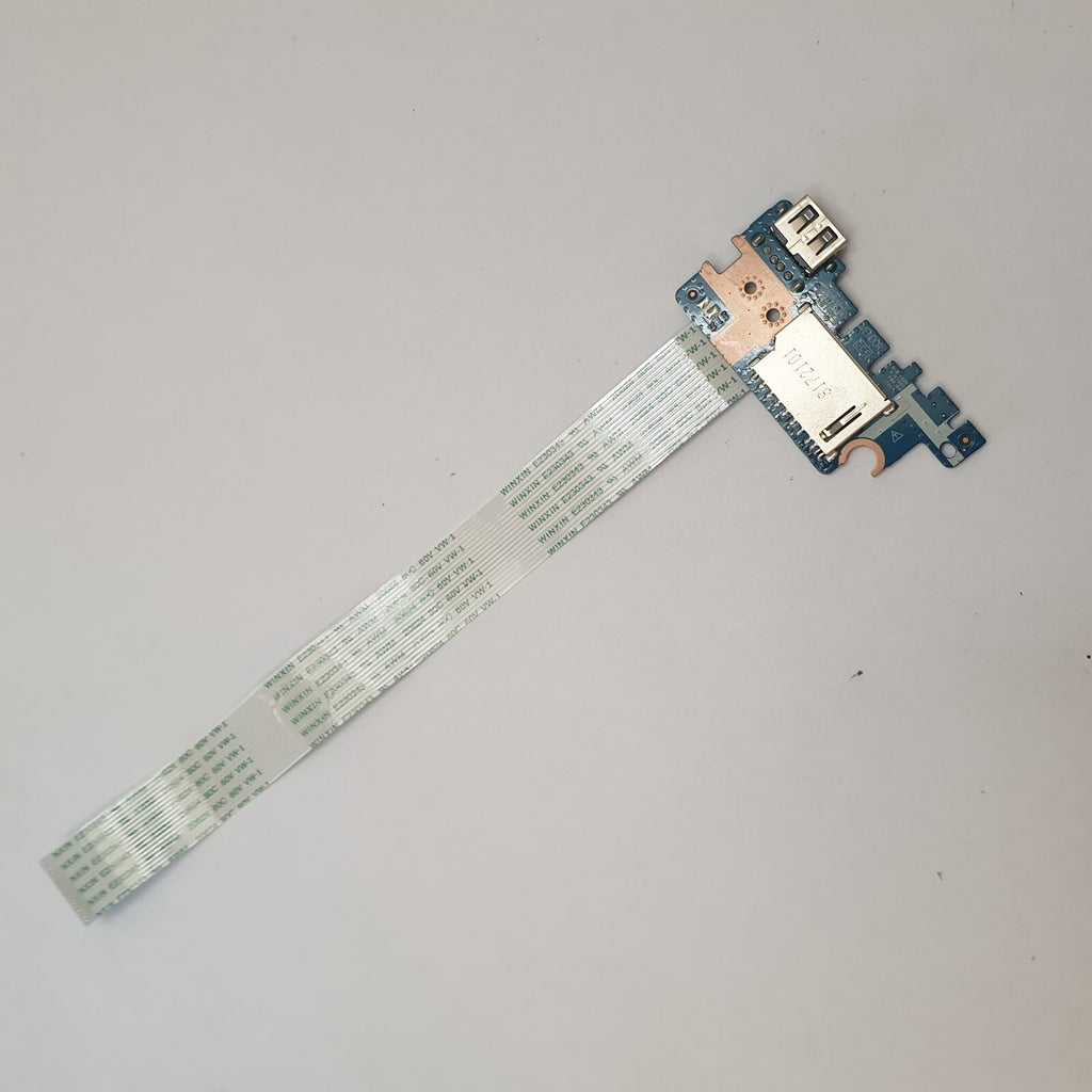 HP 15-bw 15-bw046ng USB Kartenleser Port Board I/O Platine mit Flachbandkabel – Bild 2