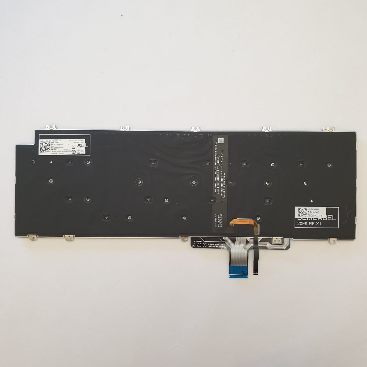 Dell Latitude 5520 Tastatur Nordic QWERTY Keyboard Backlit