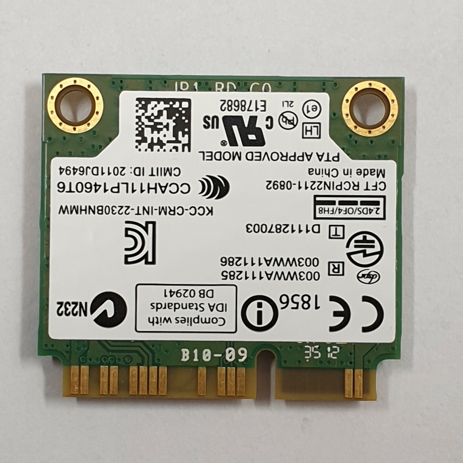 Fujitsu Lifebook UH552 WLAN Karte Wifi Intel Centrino Wireless N 2230 WLAN Karte – Bild 2