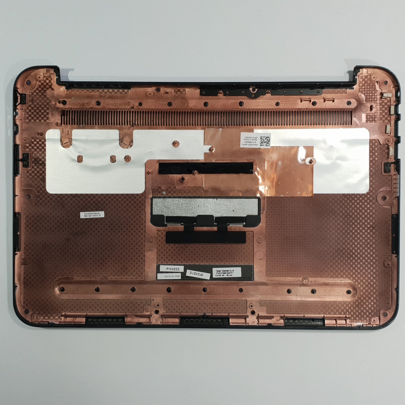Dell XPS 12 9Q23 Gehäuse Unterschale Unterteil Bottom Base Cover Case – Bild 2