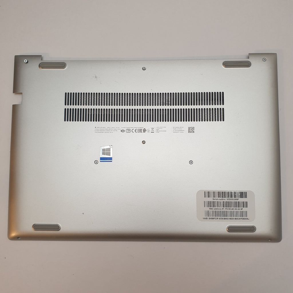 HP ProBook 450 G7 Unteres Gehäuse Bottom Case Base Cover Unterteil Unterschale