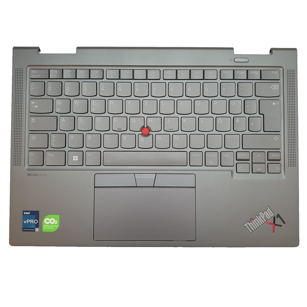 Lenovo ThinkPad X1 Yoga Gen 8 G8 Tastatur Deutsch QWERTZ Palm Rest Handauflage