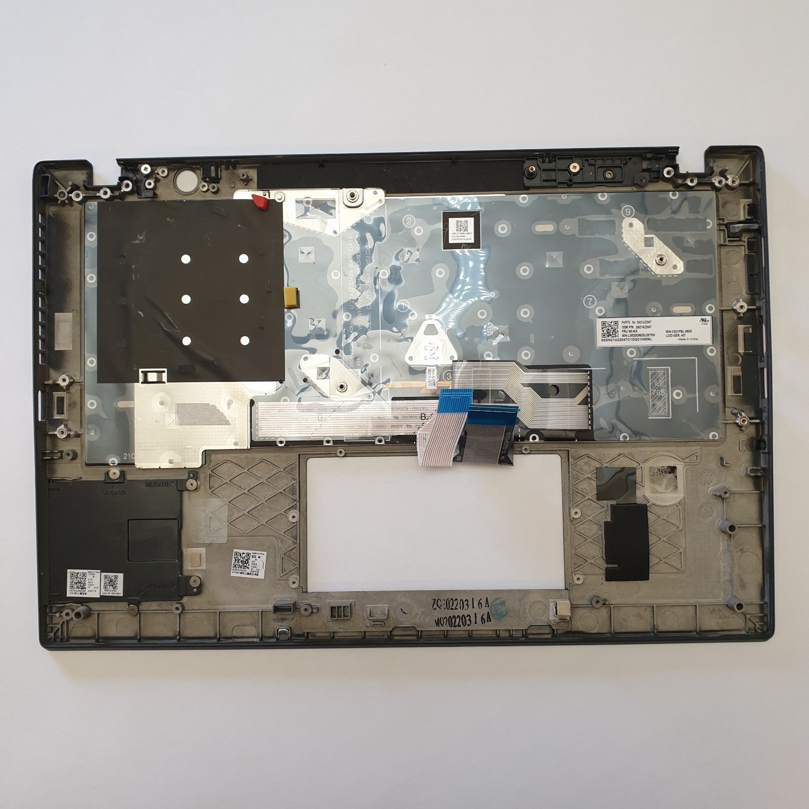 Lenovo ThinkPad T14s Gen 2 Tastatur English (UK) Backlit Palmrest Keyboard G2 – Bild 2