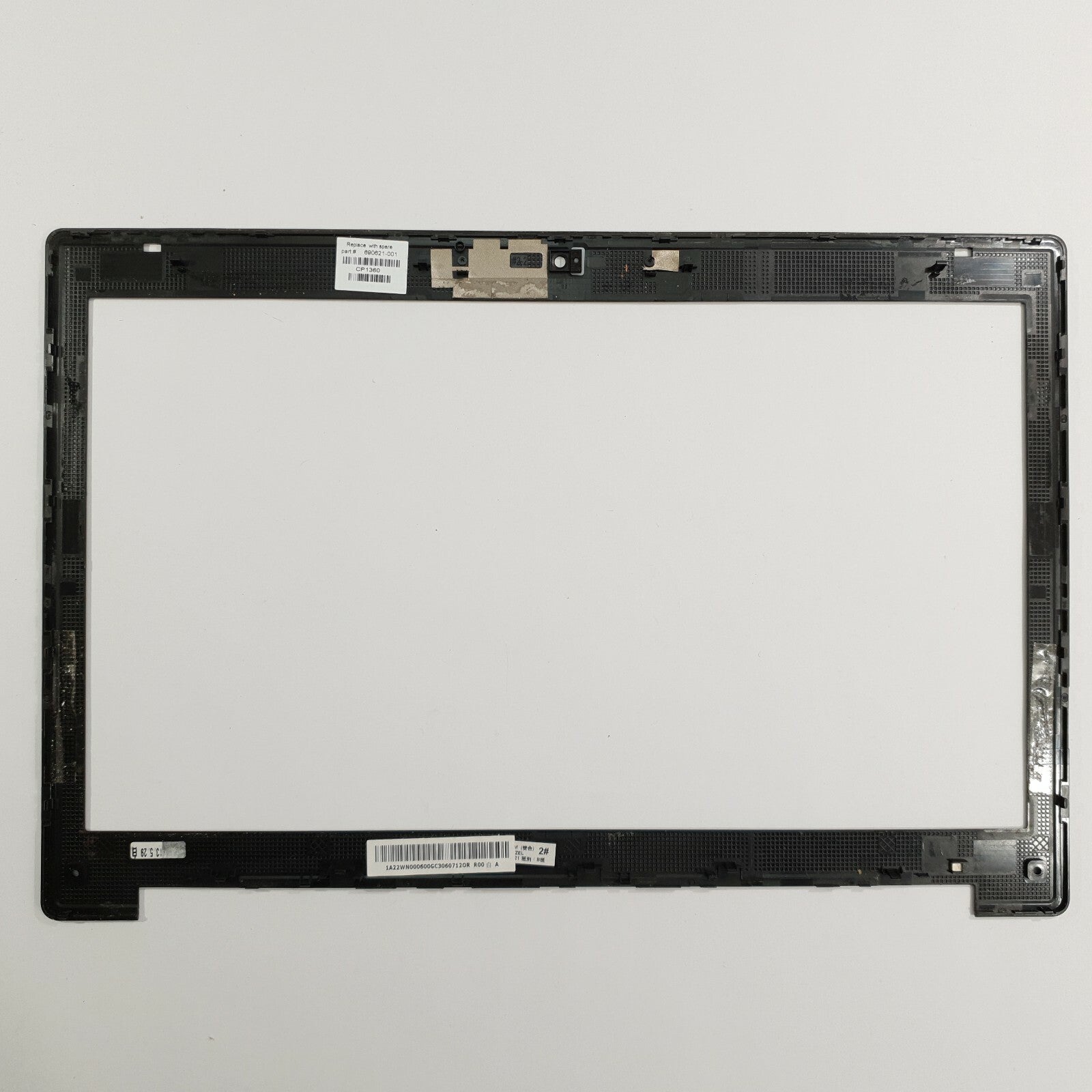 HP EliteBook 8570w Displayrahmen Bezel Frontblende Screen Cover Frame – Bild 2