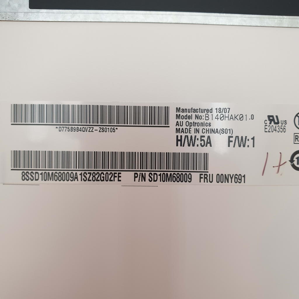 Lenovo ThinkPad T480s FHD Display 14 Zoll B140HAK01.0 Panel LCD Bildschirm – Bild 4