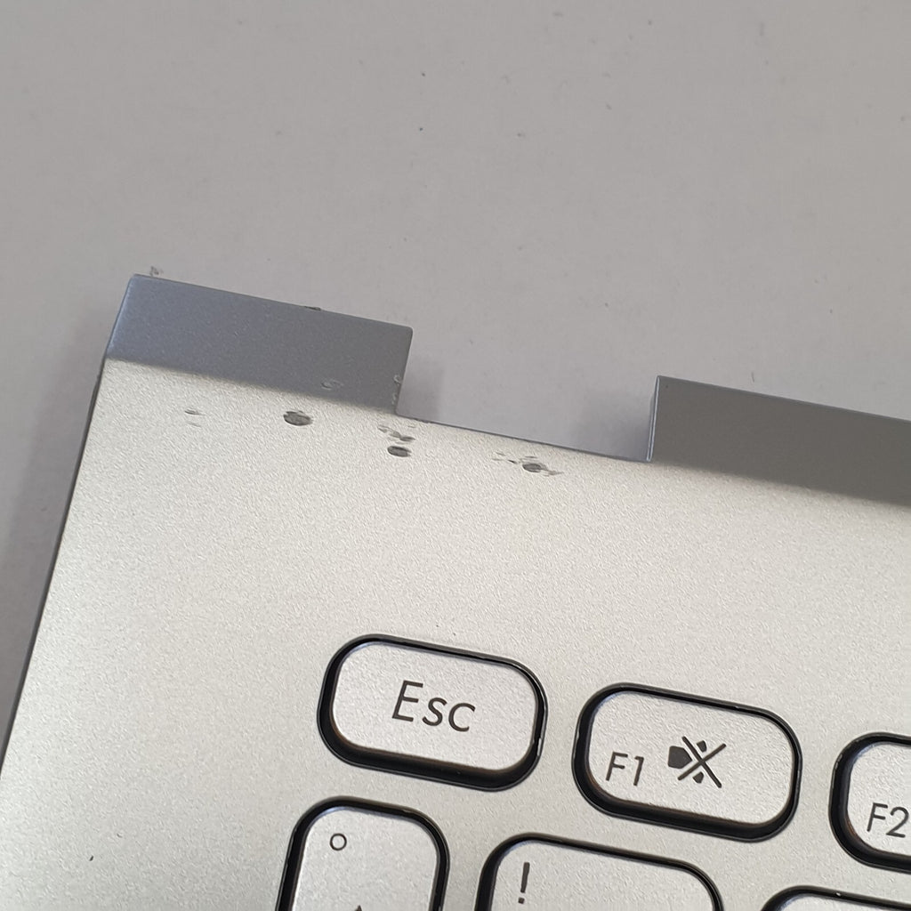Asus X509JA Handauflage Tastatur Deutsch QWERTZ Palmrest Keyboard Silber – Bild 2