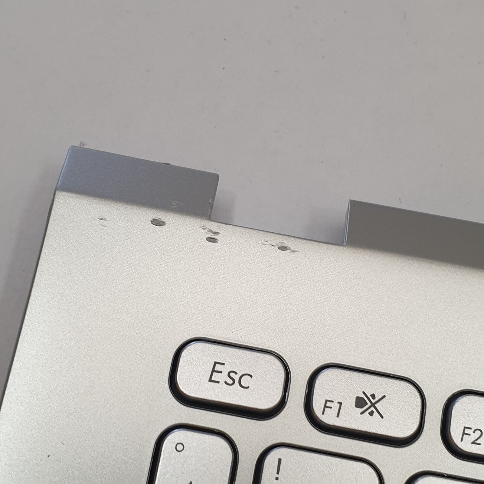 Asus X509JA Handauflage Tastatur Deutsch QWERTZ Palmrest Keyboard Silber – Bild 2