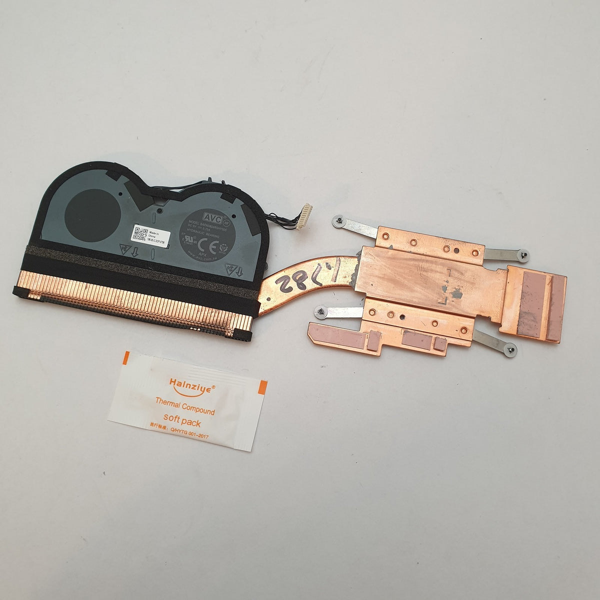 Lenovo ThinkPad X1 Yoga Gen 8 CPU Kühler Lüfter Heatsink Fan inkl Wärmeleitpaste
