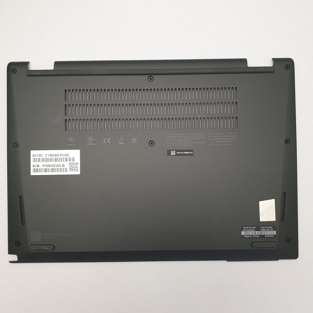 Lenovo Thinkpad L13 Yoga G3 Gen 3 Gehäuse Unterschale Unterteil Bottom Base