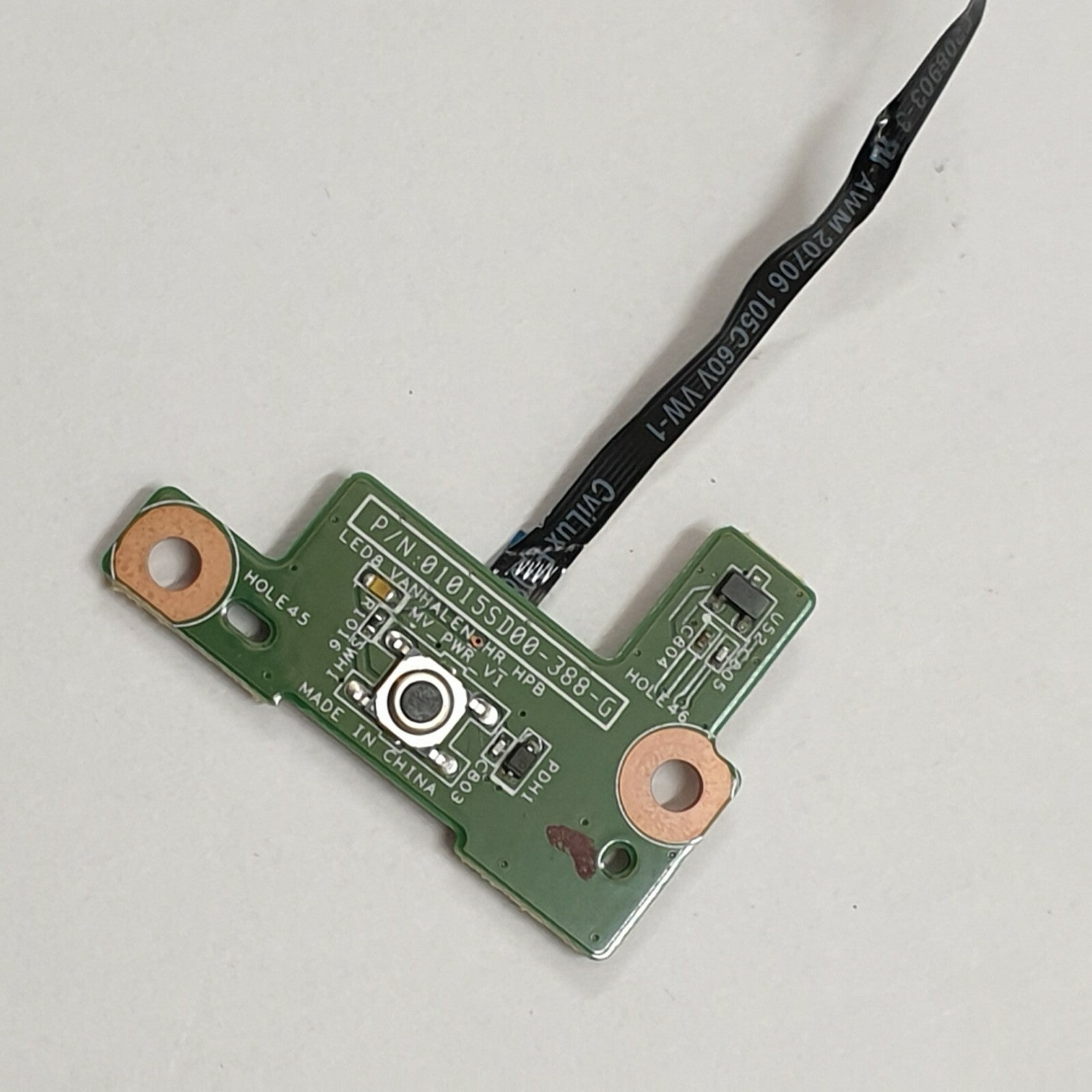 HP EliteBook 8560w Powerbutton Einschaltknopf Power Button Board Platine