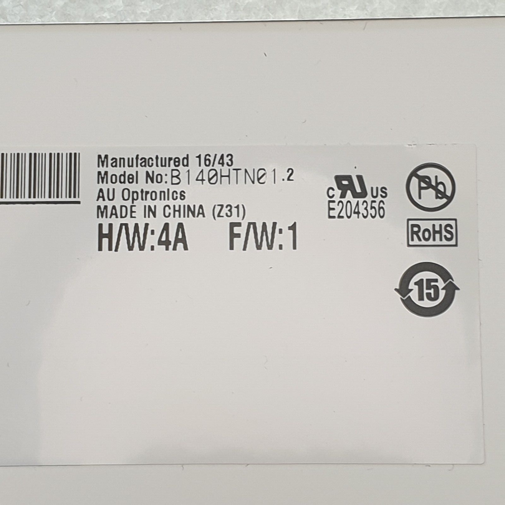 HP EliteBook 840 G3 FHD Display 14 Zoll B140HTN01.2 Panel LCD Bildschirm – Bild 3