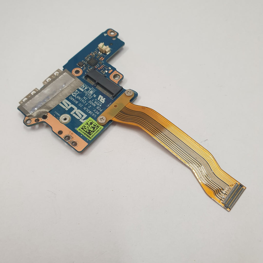 Asus Zenbook UX303L USB Card IO Board USB Anschluss Platine mit Flachbandkabel