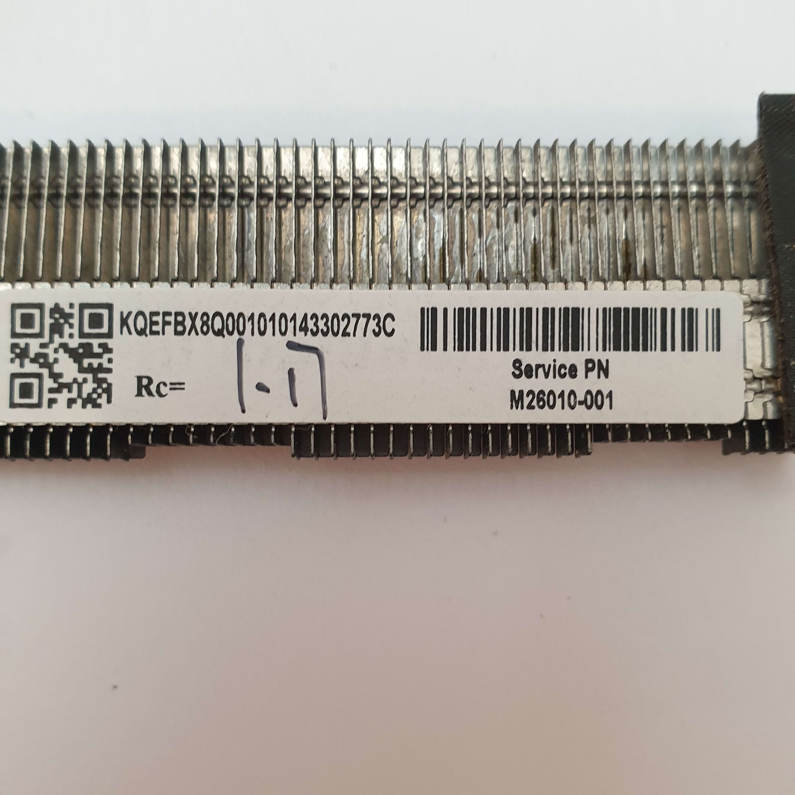 HP Probook 650 G8 Kühler Heatpipe Heatsink mit Wärmeleitpaste – Bild 3