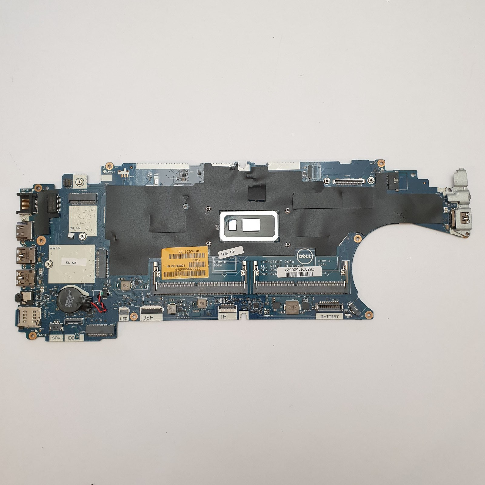 Dell Latitude 5510 Mainboard CPU 10310U Core i5 Motherboard Hauptplatine