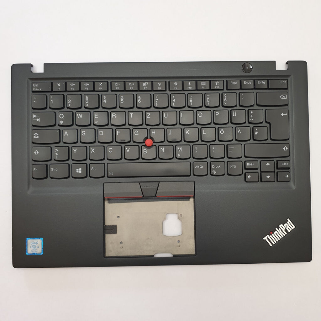 Lenovo ThinkPad T490s Handauflage Tastatur Deutsch QWERTZ Palmrest Backlit
