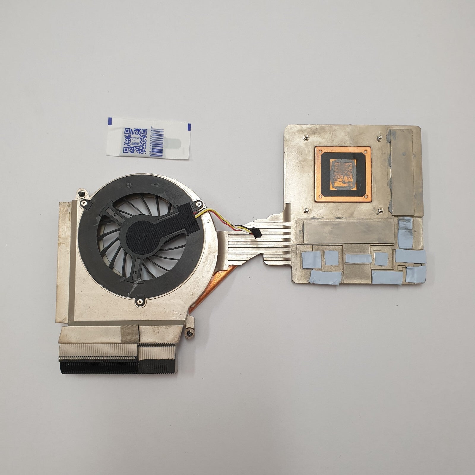 HP EliteBook 8740w Kühler Lüfter Heatsink Fan ATI Grafik inkl Wärmeleitpaste – Bild 2