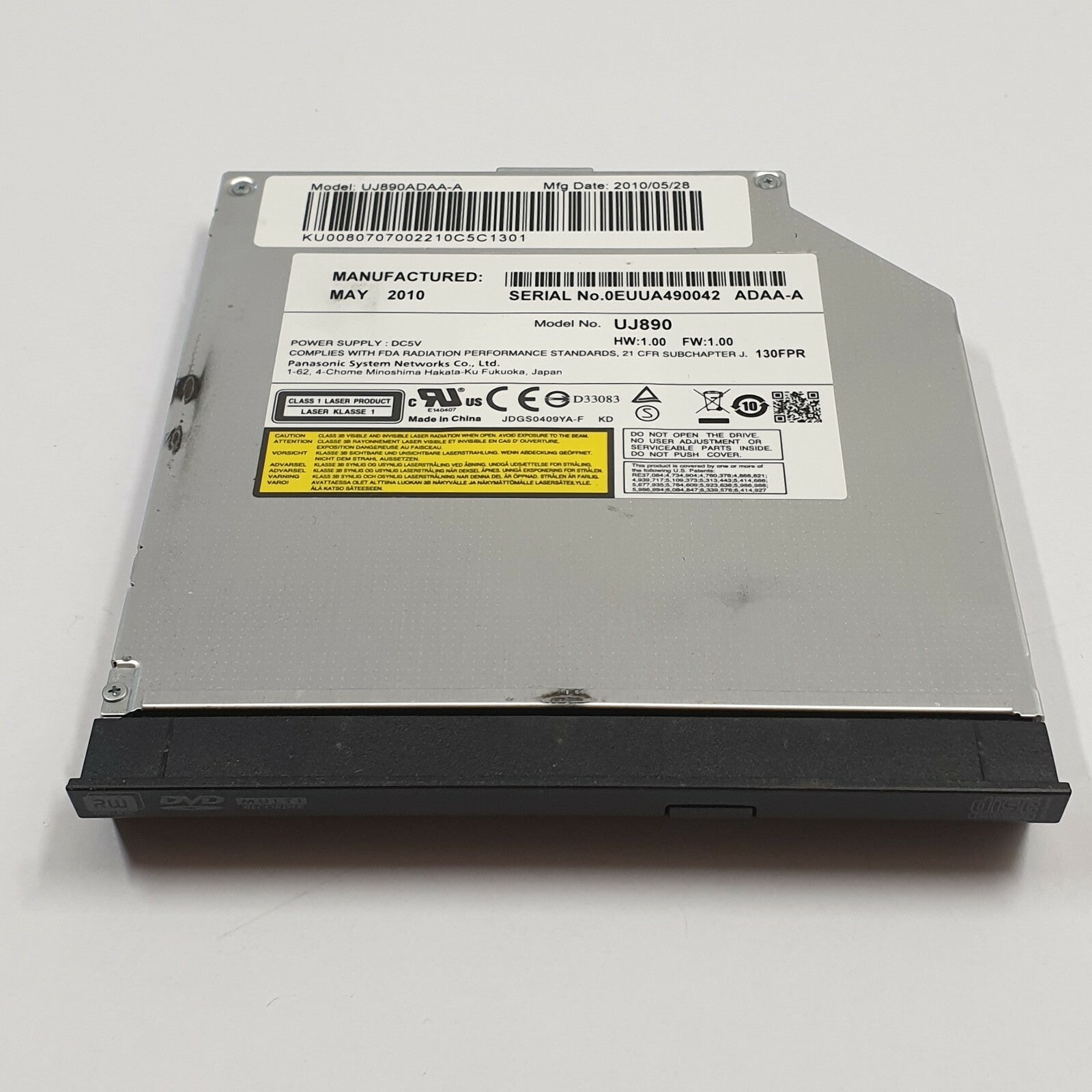 Packard Bell EasyNote TM81-SB DVD Laufwerk Brenner SATA Optisches Laufwerk