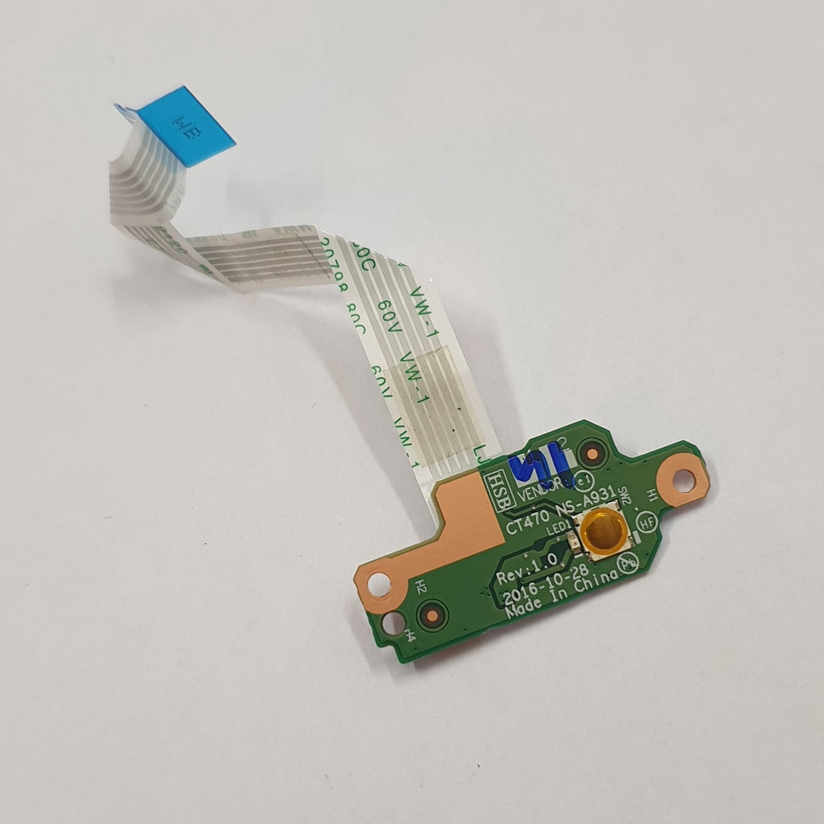 Lenovo ThinkPad T470 Powerbutton Einschaltknopf Power Button Board