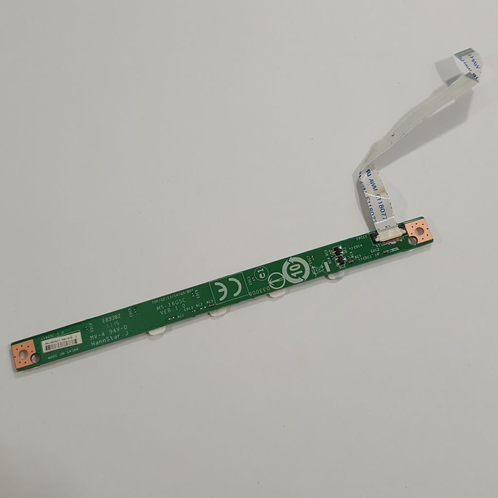 MSI GE620 MS-16G5 Media Button Board Control Panel Schalterleiste – Bild 2