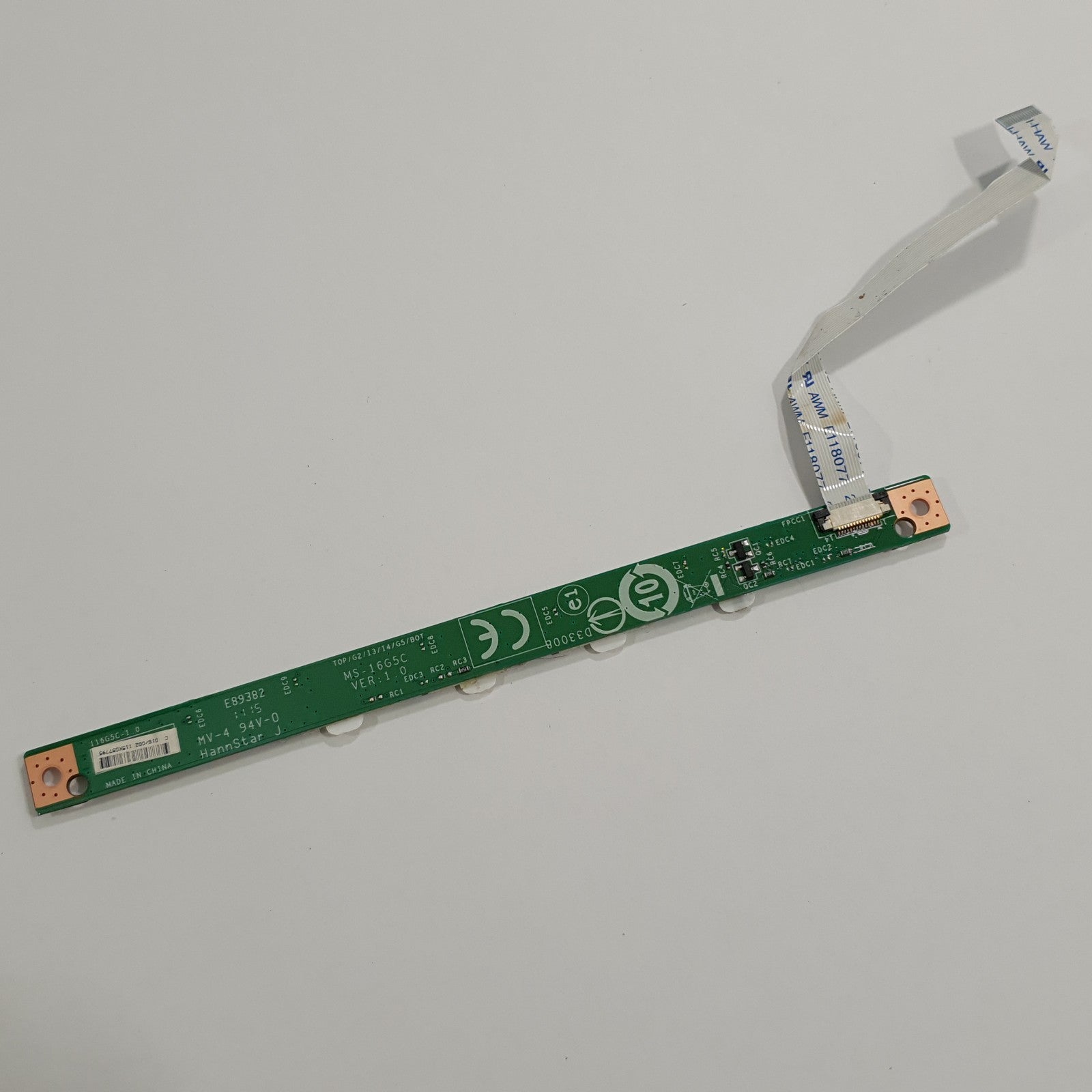 MSI GE620 MS-16G5 Media Button Board Control Panel Schalterleiste – Bild 2