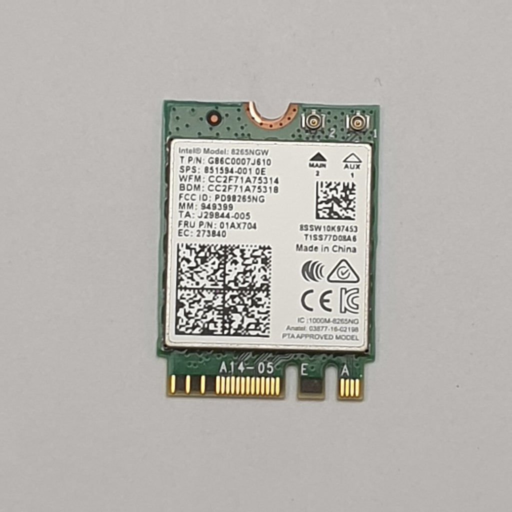 Fujitsu Lifebook U747 WLAN Karte Wifi Intel 8265NGW WLAN Karte Wifi