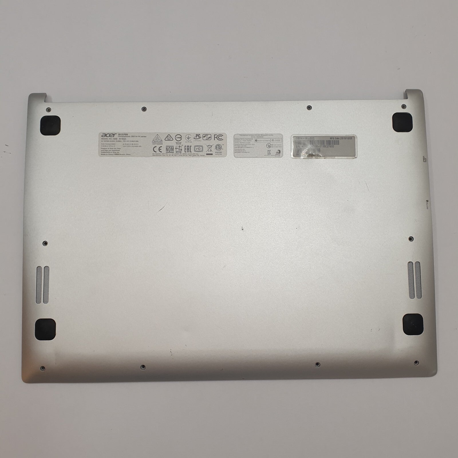 Acer Chromebook CB514-1H Gehäuse Unterschale Unterteil Bottom Base Cover Case