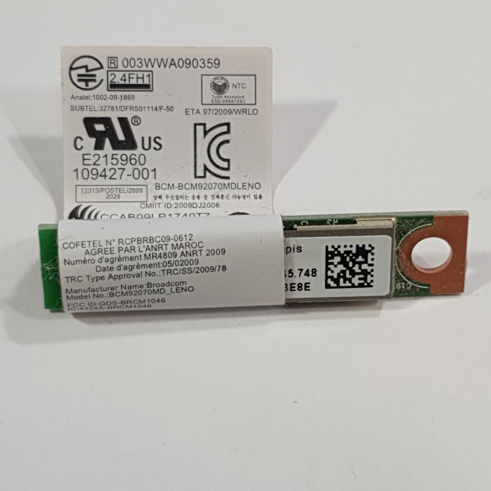 Lenovo T420 L420 X121e T520 L520 Bluetooth Modul BCM92070MDLENO – Bild 2