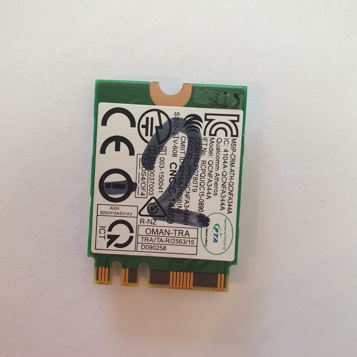 Dell Latitude 5580 WLAN Karte WiFi Wireless Bluetooth Modul M.2 NGFF Intern