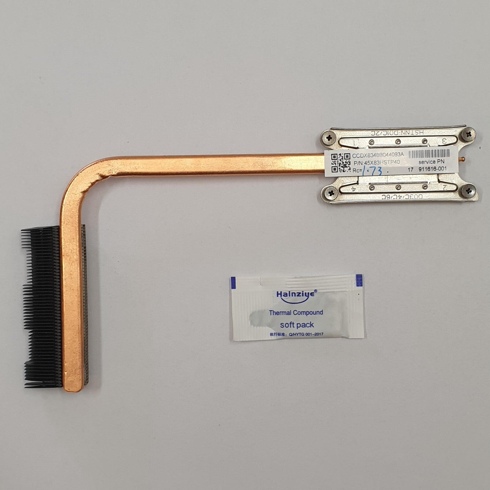 HP ProBook 450 G4 Kühler Heatsink mit Wärmeleitpaste