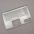 Asus X509JA Handauflage Tastatur Deutsch QWERTZ Palmrest Keyboard Silber