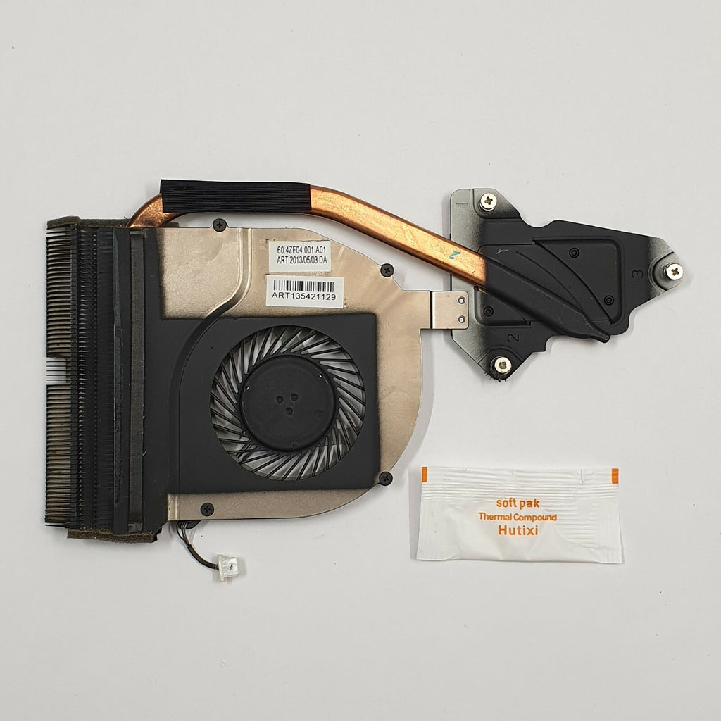 P/B EasyNote TE69KB MS2384 Kühler Heatsink mit Lüfter Fan und Wärmeleitpaste