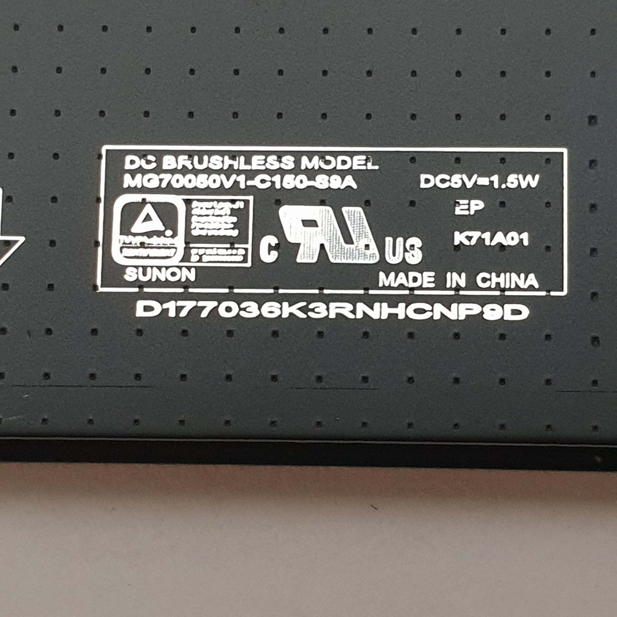 Apple MacBook Pro 2016 A1707 Lüfter Fan Kühler Cooling Fan
