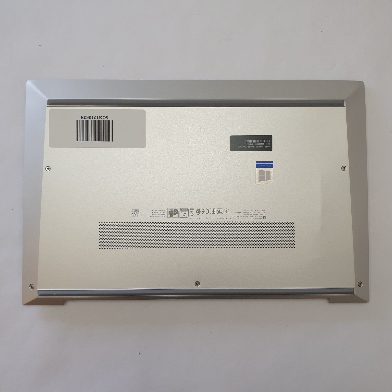 HP EliteBook 840 G7 Gehäuse Unterschale Unterteil Bottom Base Cover Ersatzteil