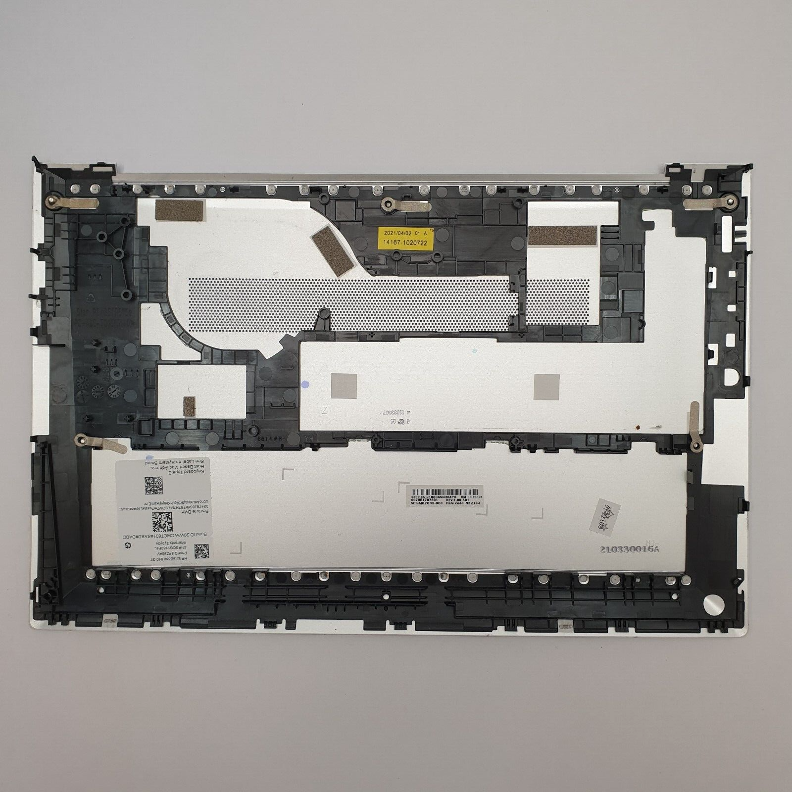 HP EliteBook 840 G7 Gehäuse Unterschale Unterteil Bottom Base Cover Case Silber – Bild 2