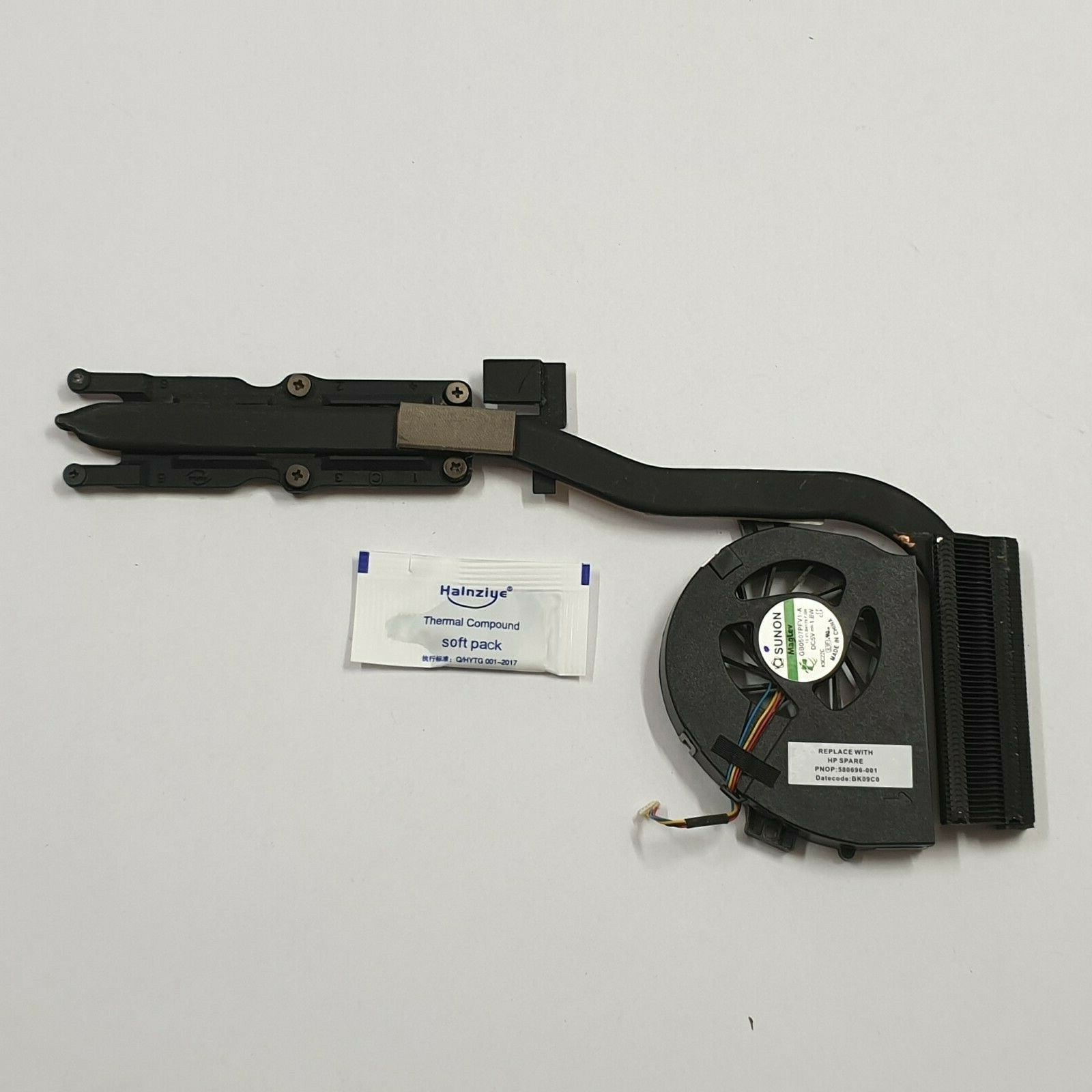 HP Pavilion dm3 CPU Kühler Lüfter Heatsink Fan inkl Wärmeleitpaste