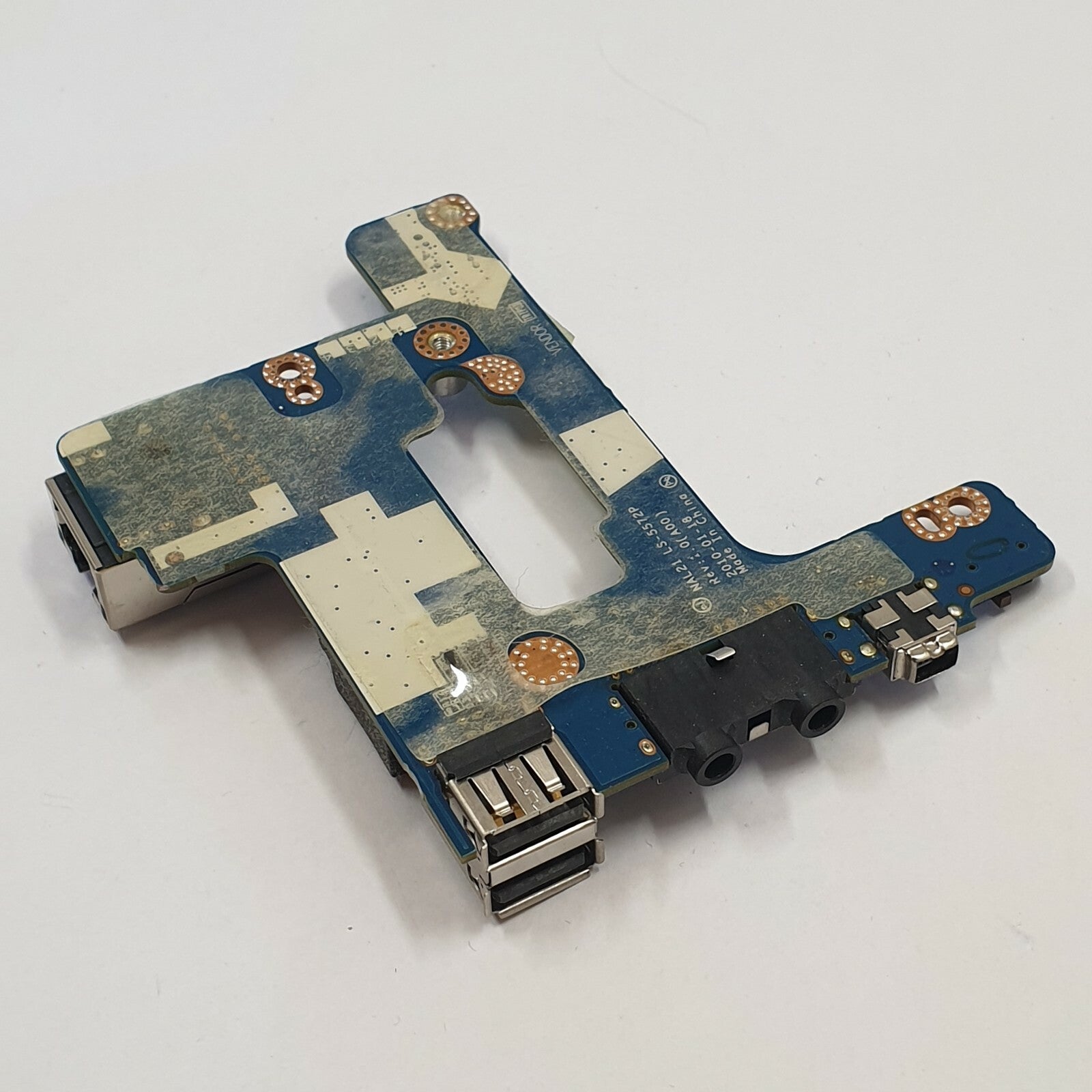 Dell Precision M4500 Audio Sound USB I/O Board Platine Anschluss Board – Bild 2